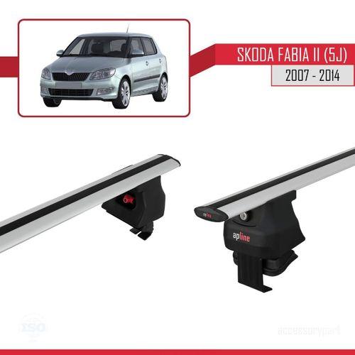 Skoda Fabia II (5J) 2007-2014 Arası ile uyumlu ACE-4 Ara Atkı Tavan Barı GRİ