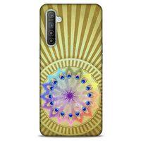 Oppo Realme XT Kılıf Desenli Özel Seri Tüyler (27) Tasarımlı Kılıf