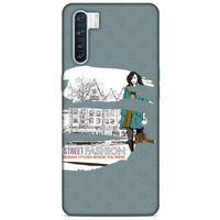 Sokak Modası 93 Oppo A91 Kılıf Desenli Silikon