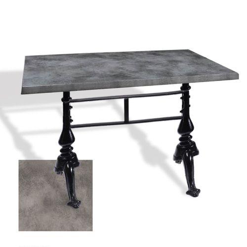 Dockers Çipa 3001 Döküm Ayak Masa 80x120 cm - (Werzalit, Wermodin ve Allzalit Tabla) - Copperfield