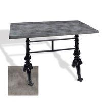 Dockers Çipa 3001 Döküm Ayak Masa 80x120 cm - (Werzalit, Wermodin ve Allzalit Tabla) - Copperfield