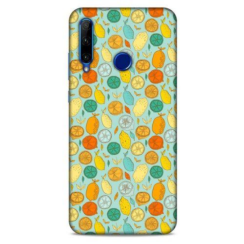 Frutix Turunç 02 Huawei Honor 20 Lite Kılıf Desenli Silikon