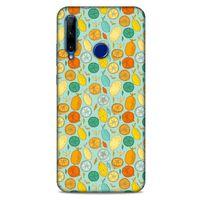 Frutix Turunç 02 Huawei Honor 20 Lite Kılıf Desenli Silikon