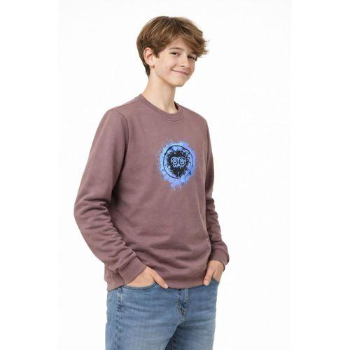 Erkek Çocuk Ön Arka Baskılı Sweatshirt BGL-ST05230