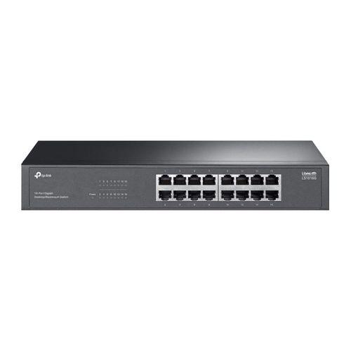 Tp-link Ls1016g 16 Port 10-100-1000 Mbps Switch Metal Kasa