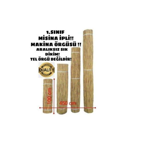 Ekodoğa Kamış Çit Hasır Çit 1x4,5 Metre Eni 1 Metre Uzunluk 4,5 Metre