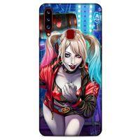 Samsung Galaxy A20s Uyumlu Kılıf Harley Quinn (38) Neo Hybrid Kılıf Limoni