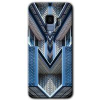 Potkal Hediye Fabrikası Samsung Galaxy S9 Kılıf HD Desen Baskılı Arka Kapak - Retro Building