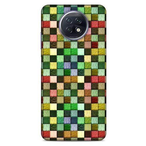 Lopard Xiaomi Redmi Note 9T Uyumlu Kılıf Patchwork (50) Shockproof Kılıf
