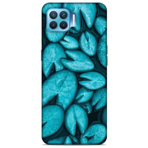 Lopard Oppo Reno 4 Lite Uyumlu Kılıf Bahar (36) Glitter Kılıf Turkuaz