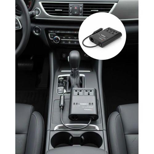 Araç İçin 12v 24v Güç Dönüştürücü 220v Priz Ve Usb Portlu