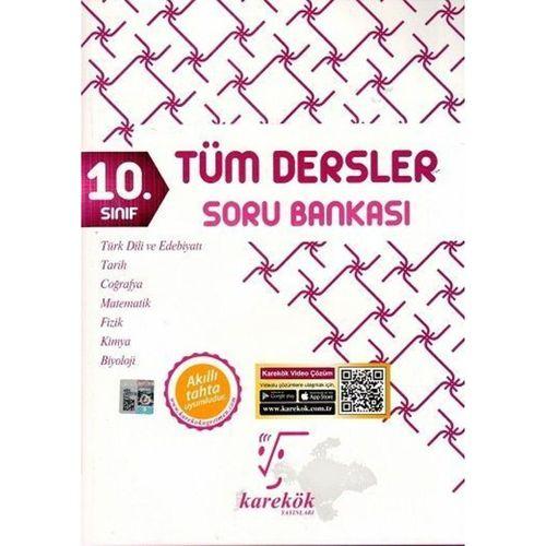 10.Sınıf Tüm Dersler Soru Bankası Karekök Yayınları