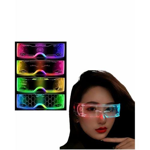 Çok Renkli Led Parti Gözlüğü Ergonomik Ve Hafif Tasarım