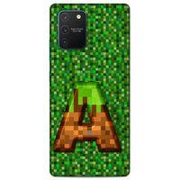Lopard Samsung Galaxy S10 Lite Uyumlu Kılıf PiXel (44) Tough Armor Kılıf A Harfi
