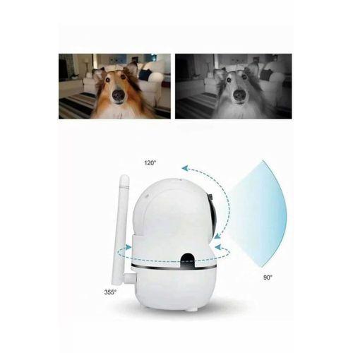 Kablosuz Wifi Destekli Akıllı Güvenlik Kamerası Hareket Sensörlü