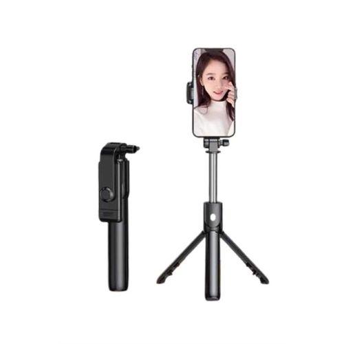 Selfie Çubuğu Tripod Bluetooth Kumandalı Selfie Çubuğu Telefon Tutucu