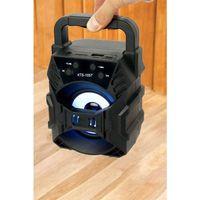 Işıklı Bluetooth Hoparlör Müzik Ve Renkli Işık Taşınabiilir