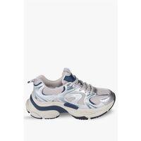 Hammer Jack Padilla Kadın Gümüş Lacivert Spor Ayakkabı