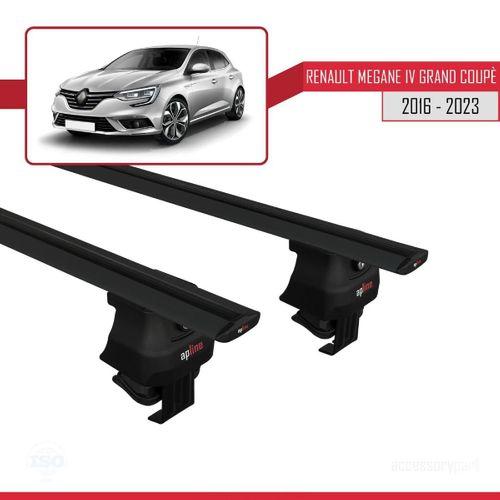 Renault Megane IV Grand Coupé 2016-2023 Arası ile uyumlu ACE-4 Ara Atkı Tavan Barı SİYAH