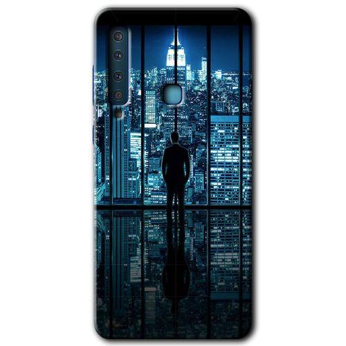 Galaxy A9 2018 Kılıf HD Desen Baskılı Arka Kapak - Şehir Manzarası
