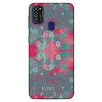 Samsung Galaxy M21 Kılıf Pastel Renkler (48) Bumper Kılıf Pembe Yeşil