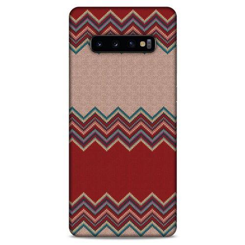 Kazak (39) Desenli Silikon Kapak Samsung Galaxy S10 Plus Kılıf