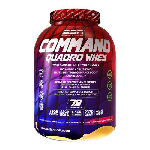 SSN BCAA Palatinose + SSN Command Quadro Whey Protein 2370 gr