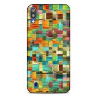 Lopard Samsung Galaxy M10 Uyumlu Kılıf Soyut Sanat (50) Desenli Shockproof Kılıf