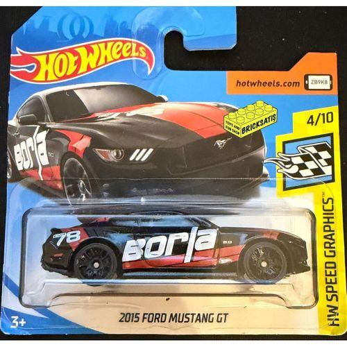 Hot Wheels Tekli Arabalar 2015 Ford Mustang GT FJW44 (Speed Graphics)