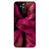 Lopard Huawei Mate 20 Lite Uyumlu Kılıf Bahar (4) Koruma Kılıfı Bordo