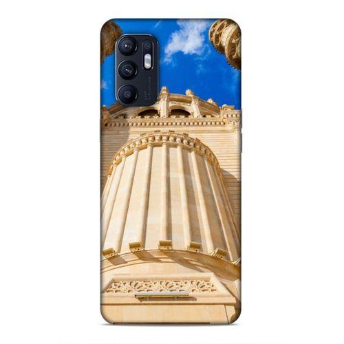 Oppo Reno 6 4G Uyumlu Kılıf Azarbaijan (30) Silicone Case Camii