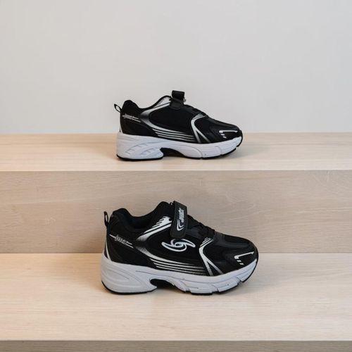 Jamix 530 Siyah-Beyaz Erkek Çocuk Spor Ayakkabı