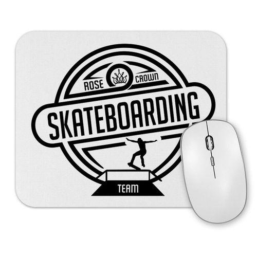 SK8 Team Branca Masculina E Feminina Mouse Pad