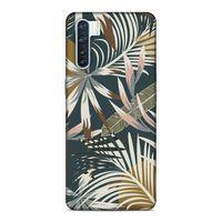 Oppo A91 Kılıf Tropik Kusak Arka Kapak Silikon Koruma Full Koruyucu