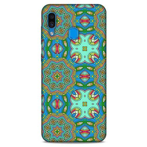 Ethnic Culture (99) Samsung Galaxy A30 Kılıf Silikon Kapak Desenli