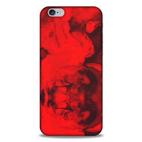 Mermer Kırmızı Apple Iphone 6 Kılıf
