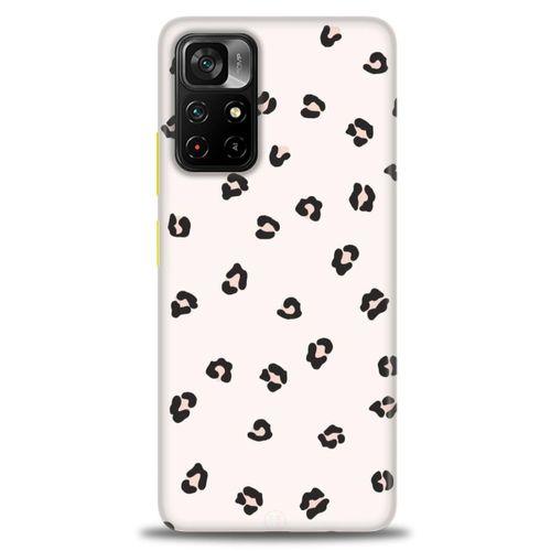 Xiaomi Redmi Note 11 Pro Plus Kılıf HD Baskılı Kılıf - Kahveli Leopar + Tam Ekran Koruyucu