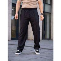 Erkek Keten Cepli Çıma Dikişli Jogger Buggy Pantalon Rahat Kalıp - Siyah