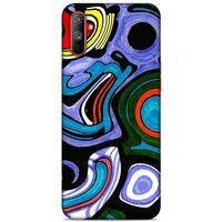 Lopard Oppo Realme C3 Uyumlu Kılıf Soyut Sanat (25) Baskılı Antişok Kapak