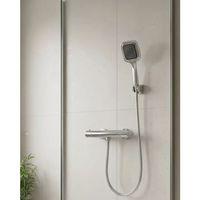 Çok Fonksiyonlu Siyah El Duşu Seti Spiral Hortum Ve Duş Askısı Banyo Duş Başlığı