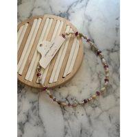 Deniz Kabuğu Kolye - Mor