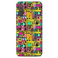 Graffitix (41) Desenli Silikon Kapak Xiaomi Mi 9 Kılıf