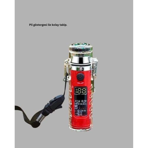 Kamp Ve Outdoor İçin Çok Amaçlı Çakarlı Elektronik Çakmak