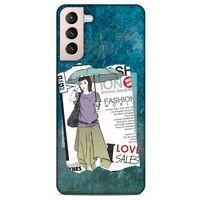 Lopard Samsung Galaxy S21 Plus Uyumlu Kılıf Sokak Modası (21) Koruyucu Kapak