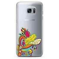 Samsung Galaxy S7 Edge Kılıf Hint Süsleri Arka Kapak Koruma Desenli Full Koruyucu
