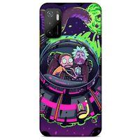 Xiaomi Poco M3 Pro Uyumlu Kılıf Rick And Morty (21) Koruyucu Kapak Brad
