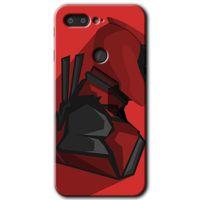 MRCİLETİSİM General Mobile GM 9 Pro Kılıf HD Desen Baskılı Arka Kapak + Temperli Cam - DeadPool