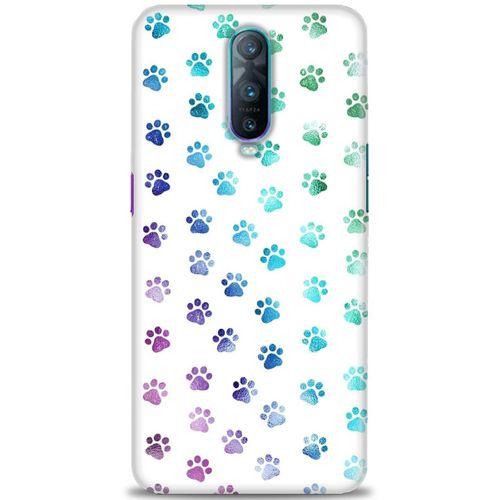 Oppo RX17 Pro Kılıf HD Baskılı Kılıf - Minik Patiler + Tam Ekran Koruyucu