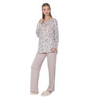 Limissi Viskon Desenli Pijama Takımı