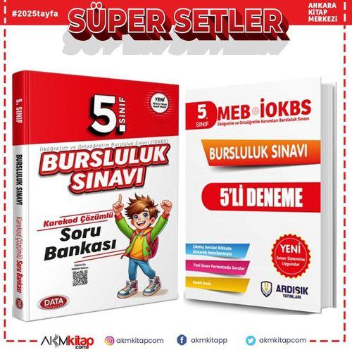Data 5.Sınıf Bursluluk Soru ve Ardışık PYBS Deneme Seti 2 Kitap